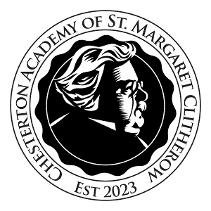 Chesterton Academy of St. Margaret Clitherow School Logo