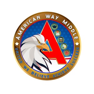American Way Middle School School Logo
